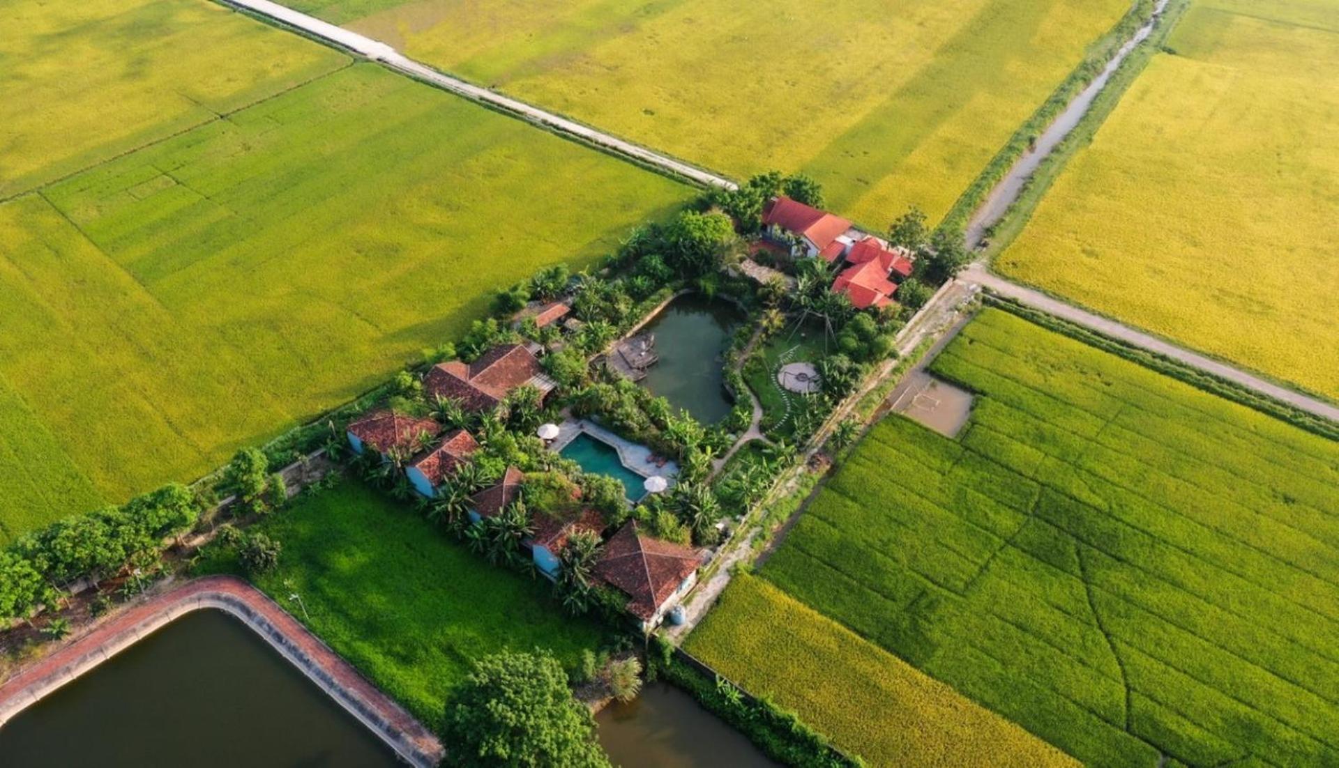 Chezcao Rice Field Ecolodge Ninh Binh Exterior photo